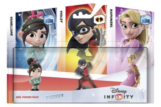 Girl Power Pack (Vanellope, Violet, Rapunzel) - Packaging (EU)