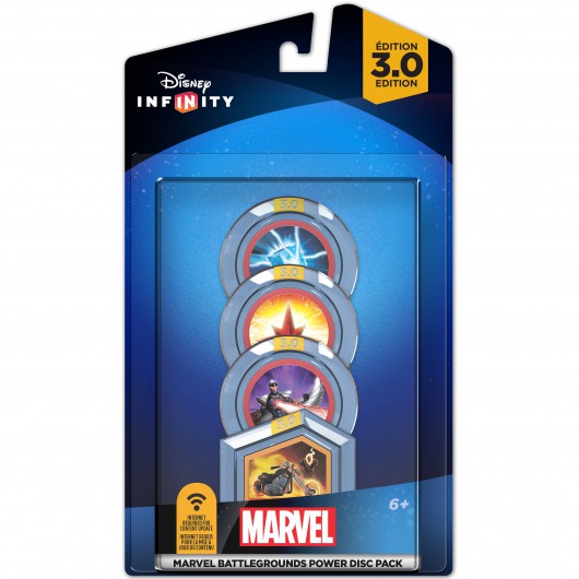 Marvel Battlegrounds Power Discs - Packaging