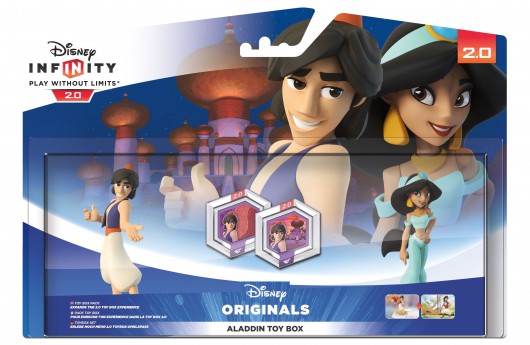Aladdin Toy Box Pack (Aladdin, Jasmine) - Packaging (EU)