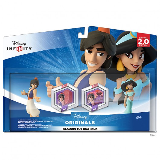 Aladdin Toy Box Pack (Aladdin, Jasmine) - Packaging