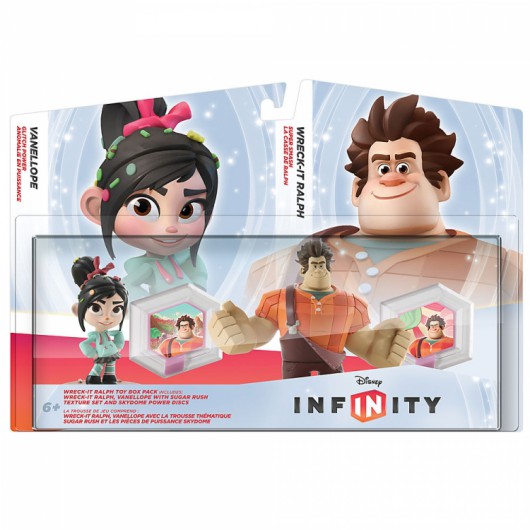 Wreck-It Ralph Toy Box Pack (Vanellope, Wreck-It Ralph) - Packaging