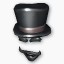 Goatee and Top Hat