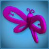 Purple Butterfly Decoration