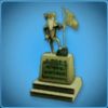 Gravity Falls Founder Statue
