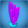 Purple Gradient Tube Coral