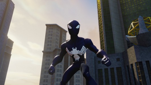 disney infinity black spiderman power disc